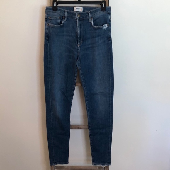 [AGOLDE] Sophie High Rise Skinny Ankle Jeans